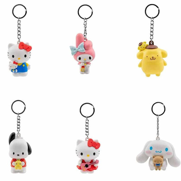 Pack De 12 Unidades - Llavero Figura Sorpresa Hello Kitty Surtido