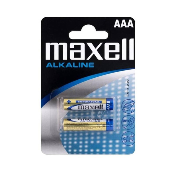 Pack De 12 Unidades Maxell Pila Alcalina Aaa Lr03 Blister*2