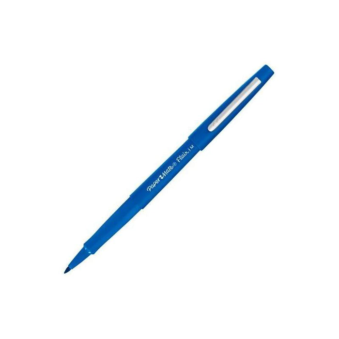 Pack De 12 Unidades Paper Mate Rotulador Flair M Punta De Fibra 1,1mm Azul