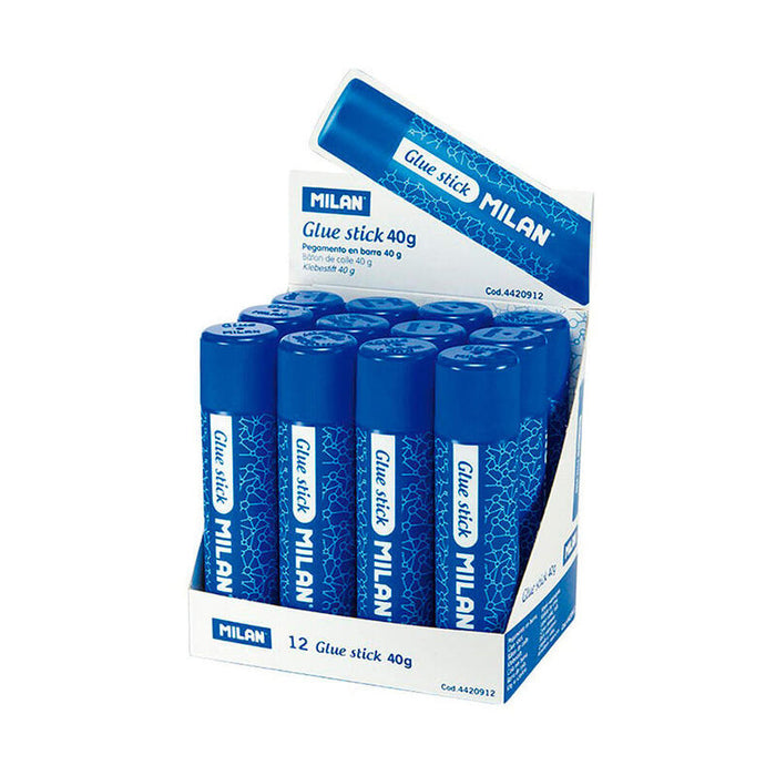 Pack De 12 Unidades - Pegamento En Barra 40g Milan