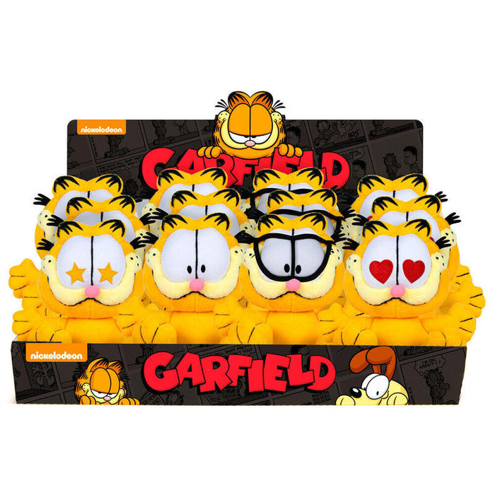 Pack De 12 Unidades - Peluche Cute Emoji Garfield 20cm Surtido