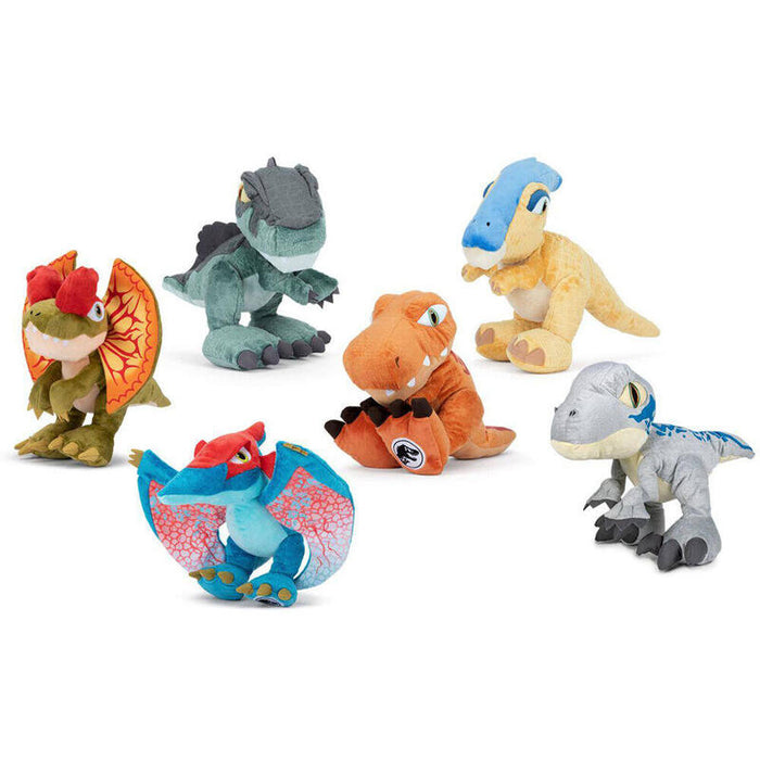 Pack De 12 Unidades - Peluche Jurassic World 25cm Surtido