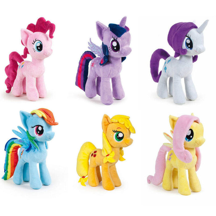 Pack De 12 Unidades - Peluche Mi Pequeño Pony Soft 25cm Surtido