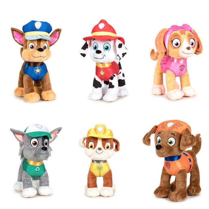 Pack De 12 Unidades - Peluche Patrulla Canina Paw Patrol 19cm Surtido