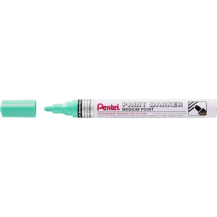 Pack De 12 Unidades Pentel Paint Marker Marcador De Pintura - Punta Media 4.5mm - Permanente En Todas Las Superficies -