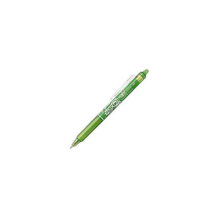 Pack De 12 Unidades Pilot Boligrafo Borrable Frixion Clicker Verde Lima