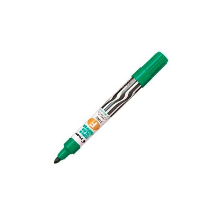 Pack De 12 Unidades Pilot Marcador Permanente Sca-F Recargable Verde