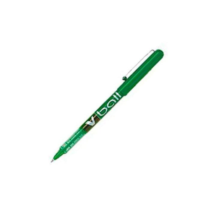 Pack De 12 Unidades Pilot Roller V-Ball 0,7 Verde