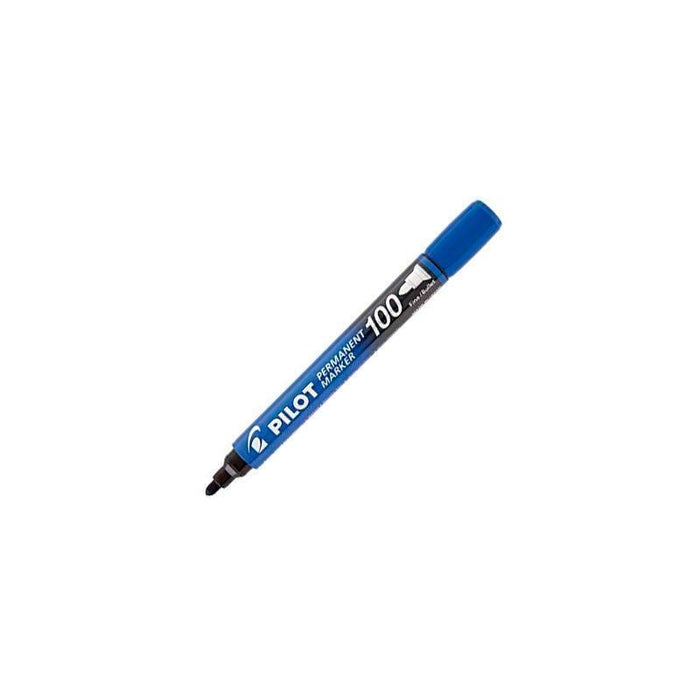 Pack De 12 Unidades Pilot Rotulador Permanente Sca-100 Azul