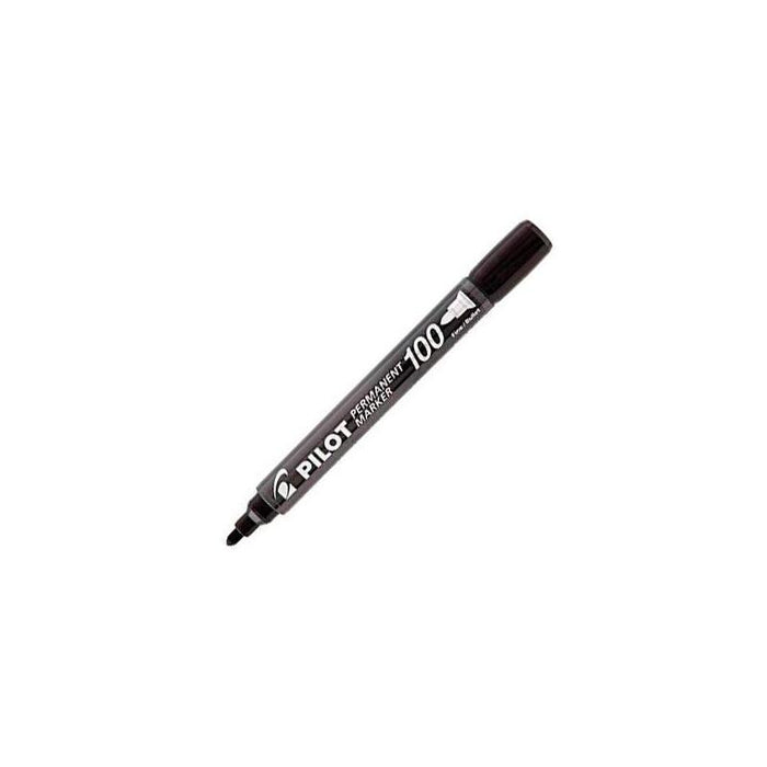 Pack De 12 Unidades Pilot Rotulador Permanente Sca-100 Negro