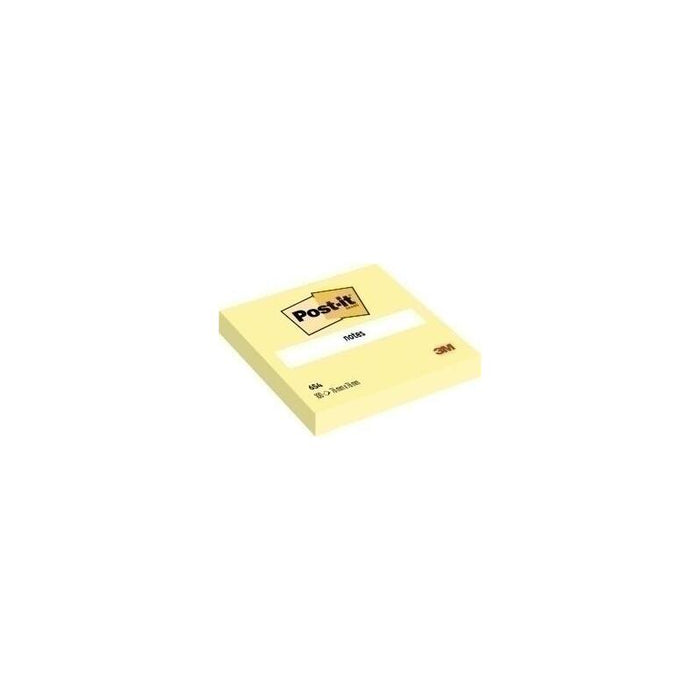 Pack De 12 Unidades Post-It Blocs Notas 654 Canary Yellow 76x76