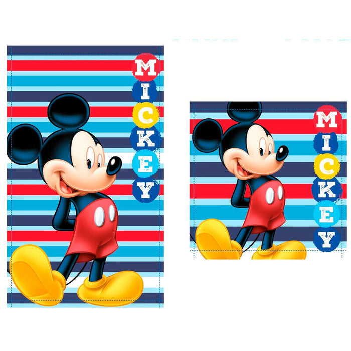 Pack De 12 Unidades - Set 2 Toallas Baño Mickey Disney Algodon