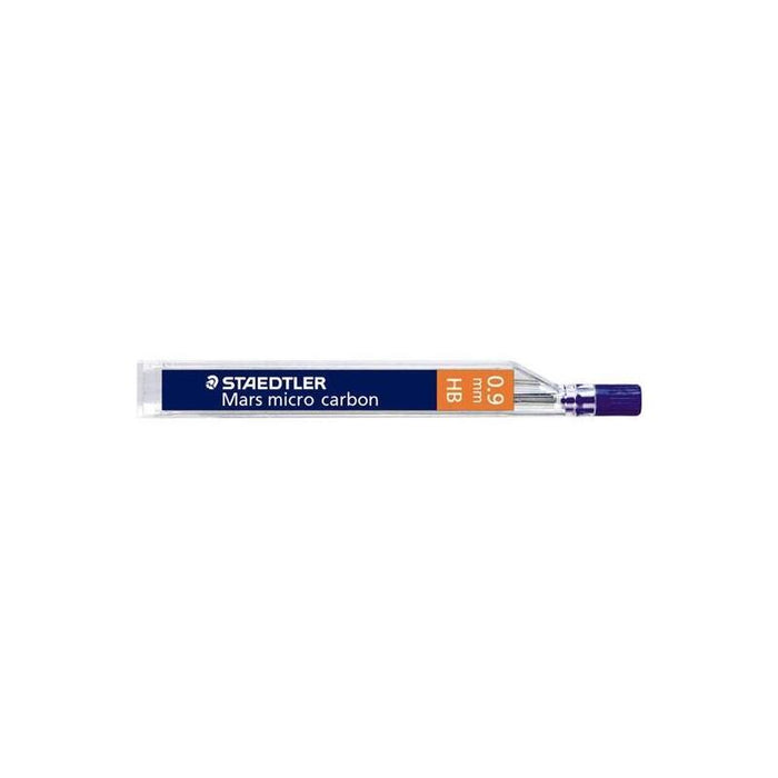 Pack De 12 Unidades Staedtler Estuche De 12 Minas Mars Micro Carbón 0,9mm Hb