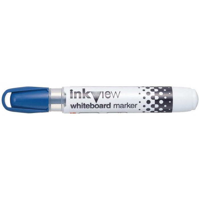 Pack De 12 Unidades Uni-Ball Pwb-202 Inkview Marcador De Pizarra Blanca - Punta Conica 1.8-2.2mm - Zona Transparente