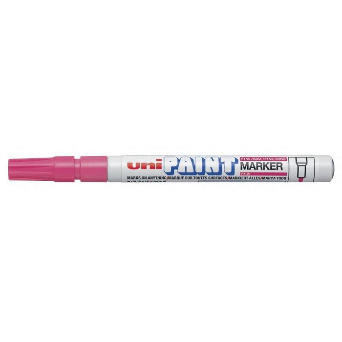 Pack De 12 Unidades Uni-Ball Px-21 Paint Marker - Marcador De Pintura - Punta Acrilica De Bala 0.8-1.2mm - Linea Fina -