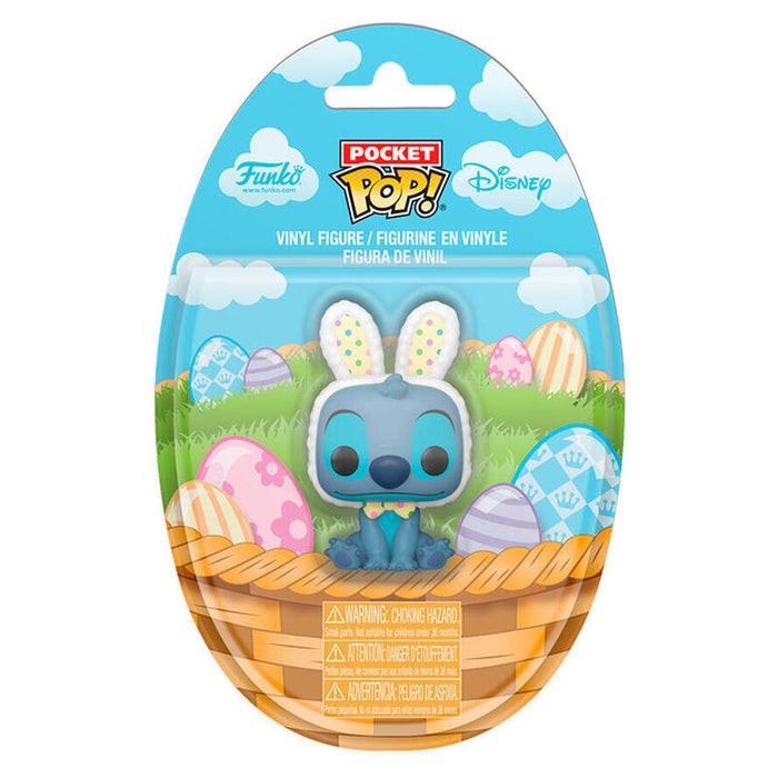 Pack De 16 Unidades - Figura Pocket Pop Disney Stitch - Stitch Conejo De Pascua