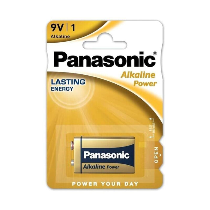 Pack De 18 Unidades Panasonic Bronze Pila Alcalina 9v Lr61 Blister*1 (Caja 18/90) 18 Uds