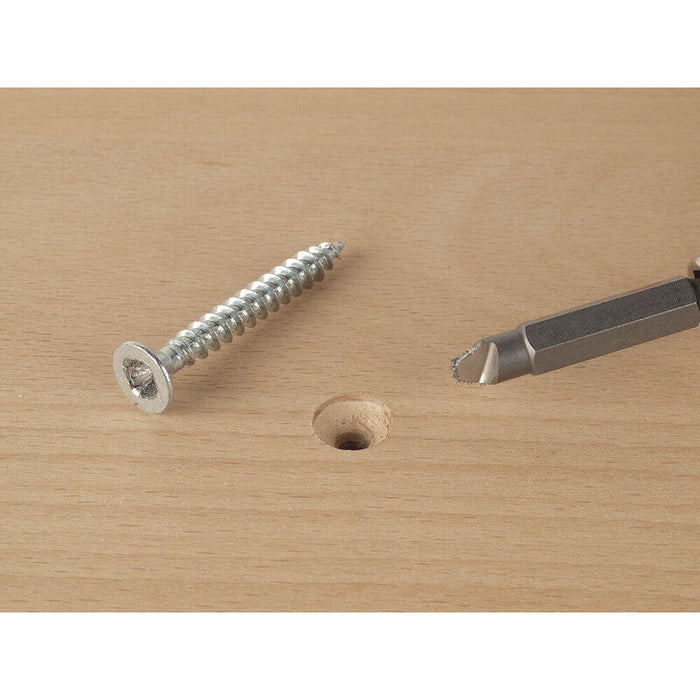 Pack De 2 Puntas Tornillos Defectuosos Con Cabeza Especial 2982000 Wolfcraft