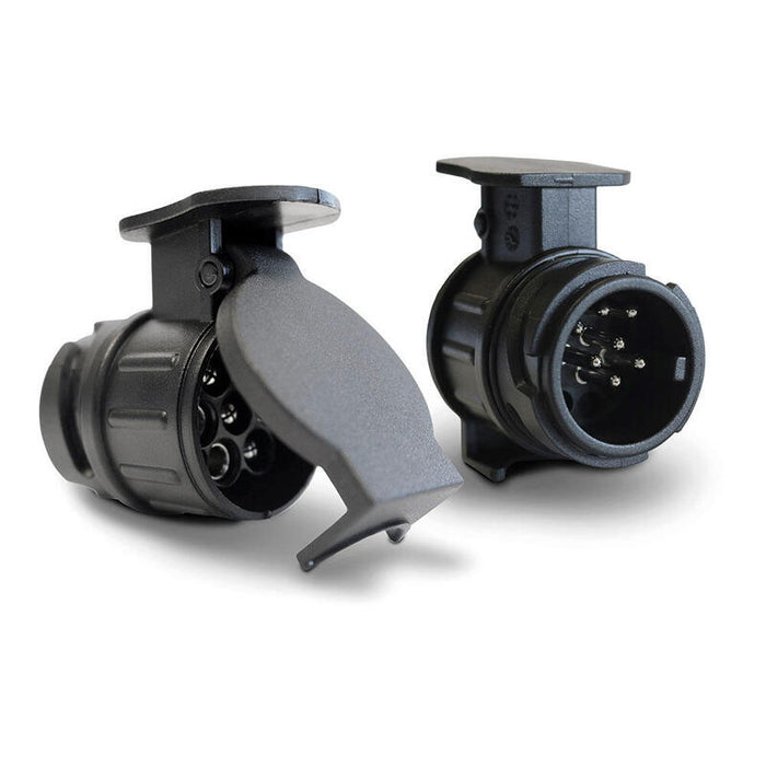 Pack De 2 Unidades - Adaptador De Remolque De Plastico De 13 A 7 Polos Goodyear