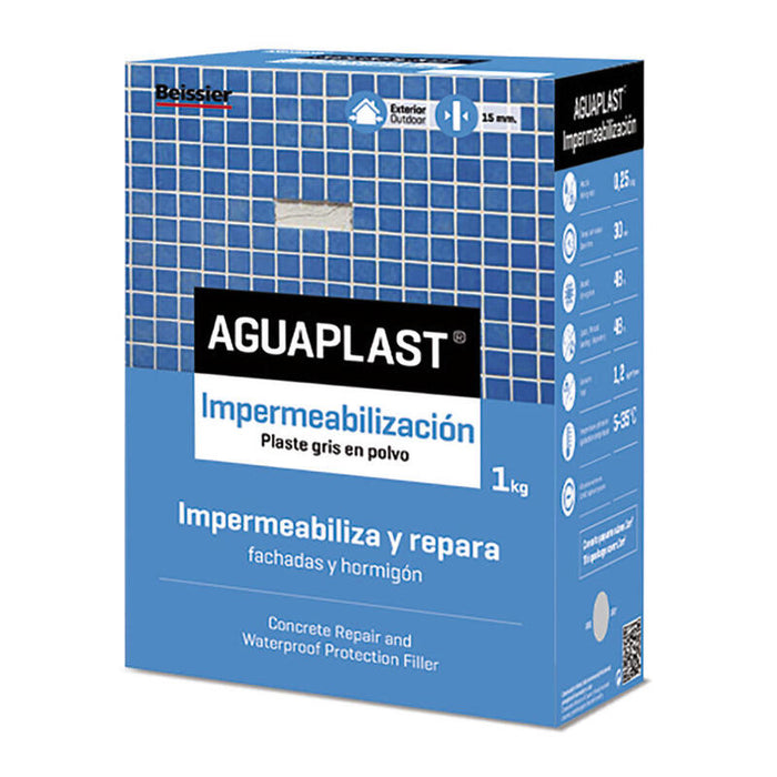 Pack De 2 Unidades - Aguaplast Impermeabilizacion 1kg 70043-001