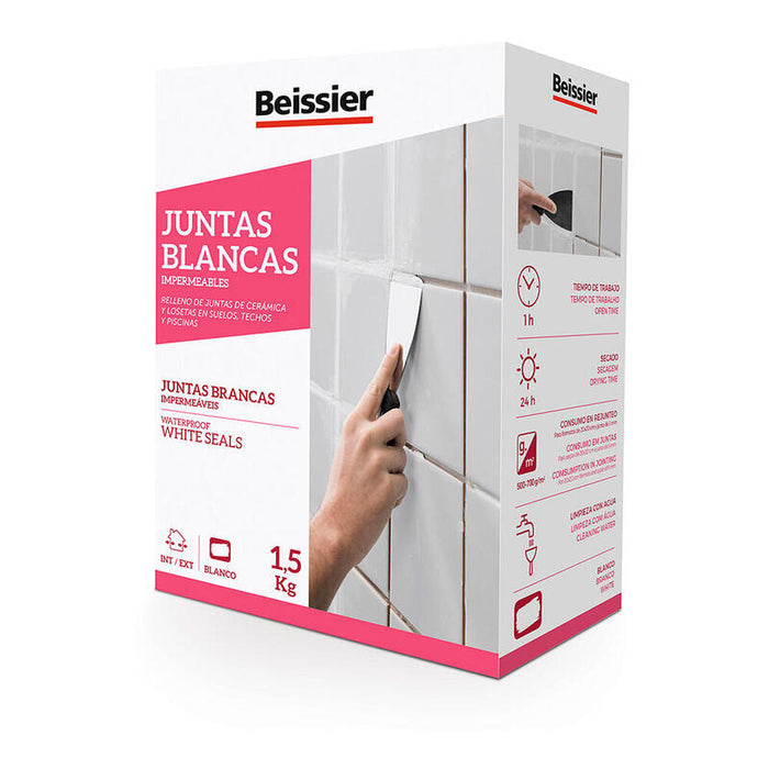 Pack De 2 Unidades - Beissier Juntas Blancas Impermeables 1,5kg 70162-002