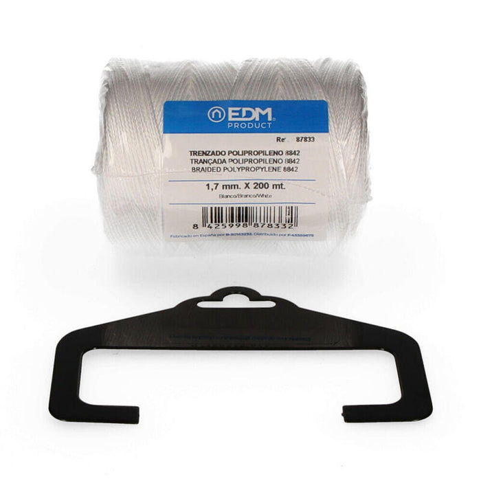 Pack De 2 Unidades - Bobina Trenzada Polipropileno 8842 200m Blanco Edm