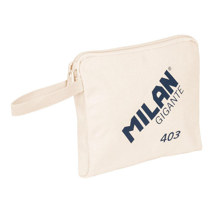 Pack De 2 Unidades - Bolsa De Mano Milan Gigante 403 Since 1918 Beige