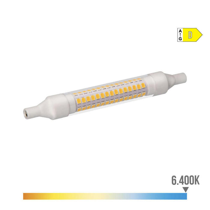 Pack De 2 Unidades - Bombilla Lineal Led 118mm R7s 9w 1100lm 6400k Luz Fria Ø1,5x11,8cm Edm