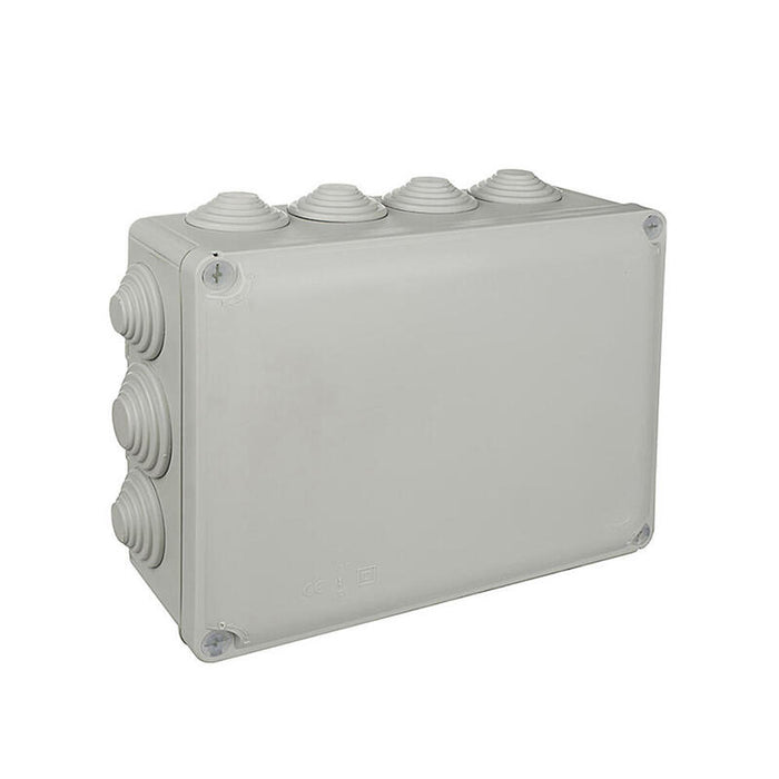 Pack De 2 Unidades - Caja Cuadrada Estanca 220x170x80mm Con Tornillos Solera (Retractilado) Y686