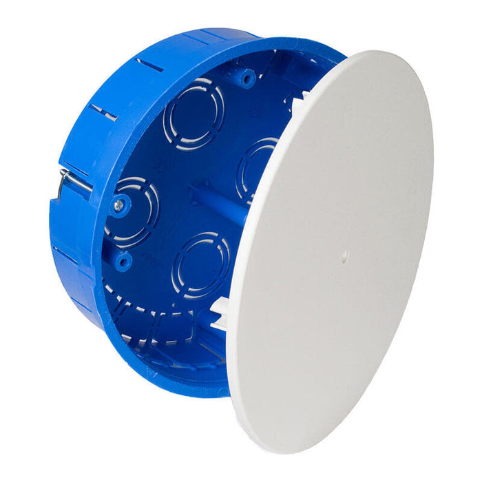 Pack De 2 Unidades - Caja De Empalme Para Conexion Y Derivacion En Tabiques Huecos Ø150x46mm Solera 5515gw