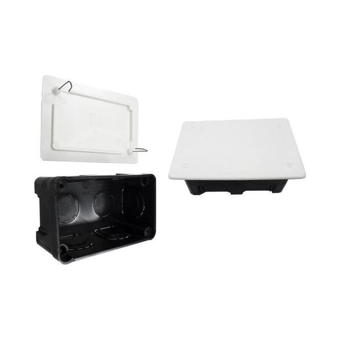 Pack De 2 Unidades - Caja Rectangular 200x130x60mm Garra Metalica Solera (Retractilado) 614
