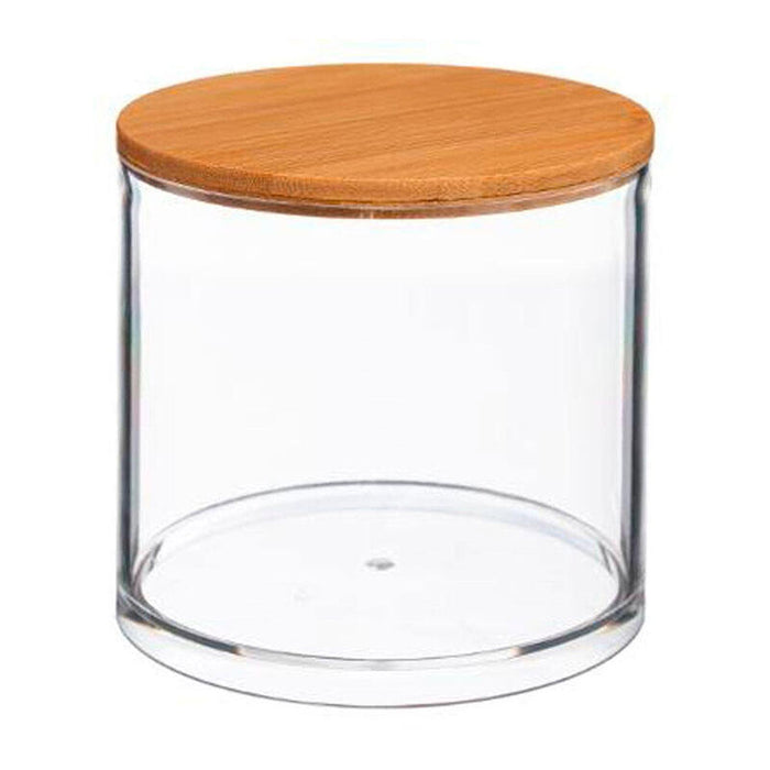 Pack De 2 Unidades - Caja Redonda De Baño De Bambú Colección 'Selena'