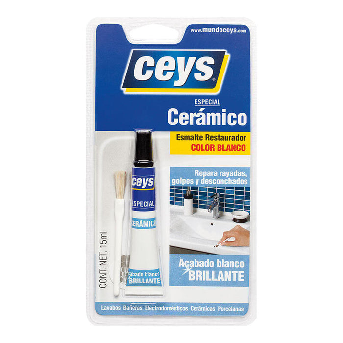 Pack De 2 Unidades - Ceys Restaurador Ceramico Blanco 15ml 505101