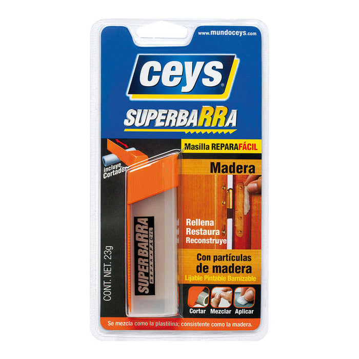 Pack De 2 Unidades - Ceys Super Barra Reparadora Madera 23g 505025