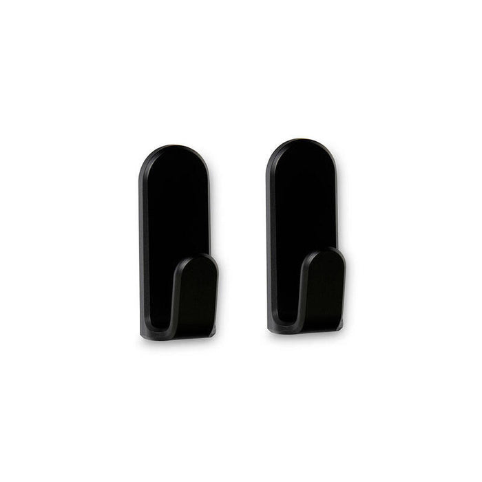 Pack De 2 Unidades - Colgador Adhesivo Taga Negro, 2 Uds