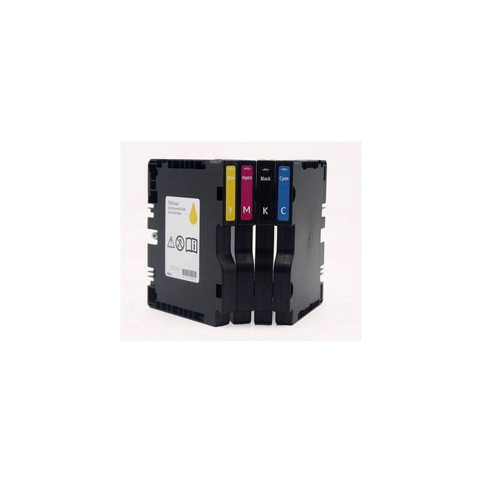 Pack De 2 Unidades Cyan Pigment Compatible Ricoh Sg 3210dnw-2.5k 405863 (Gc51c) Gc51hc