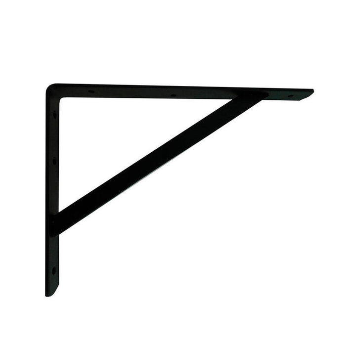 Pack De 2 Unidades - Escuadra Reforzada Plm04 Negra 300 X 220 Mm