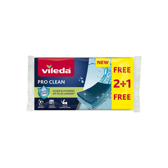 Pack De 2 Unidades - Estropajo Fce Pro Clean 2+1