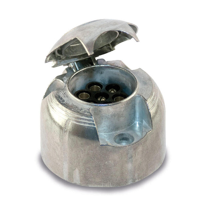 Pack De 2 Unidades - Hembra De Conexion Remolque Metalica 7 Polos Goodyear