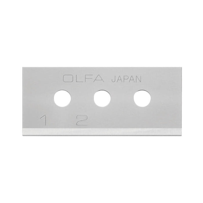 Pack De 2 Unidades - Juego De 10 Cuchillas Skb-10/10b Rectangular Plateadas 40 X 17,8 X 0,4 Mm