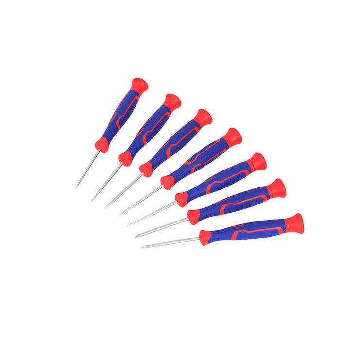 Pack De 2 Unidades - Juego De 7 Destornilladores De Precisión (3 Phillips + 4 Plano) Workpro