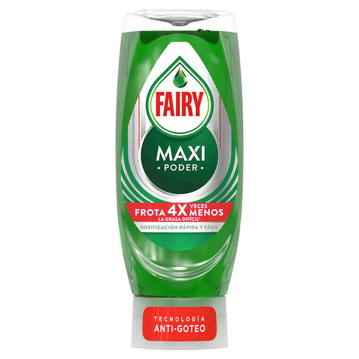 Pack De 2 Unidades - Lavavajillas Fairy Maxi Poder 440ml Antigoteo