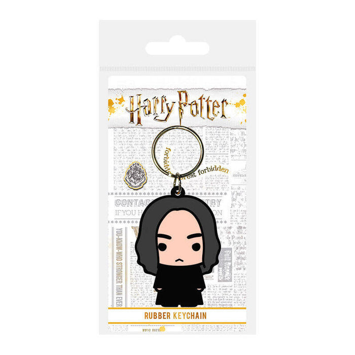Pack De 2 Unidades - Llavero Rubber Severus Snape Harry Potter