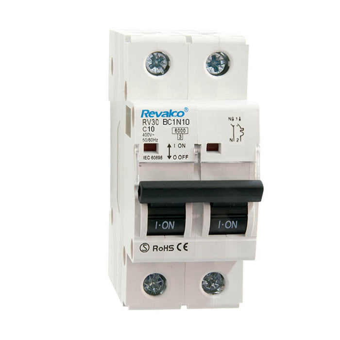 Pack De 2 Unidades - Magnetotermico Revalco 1polo+Neutro 16a