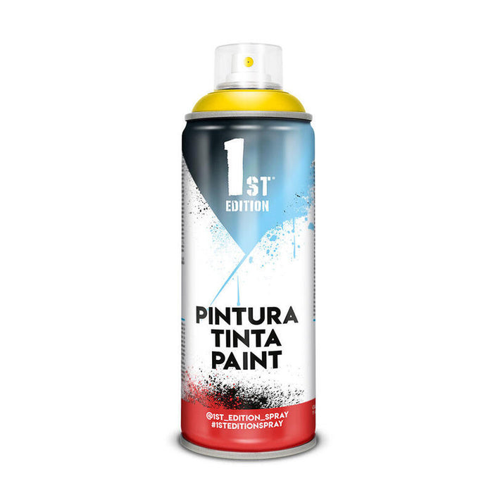 Pack De 2 Unidades - Pintura En Spray 1st Edition 520cc / 300ml Mate Amarillo Canario Ref 643