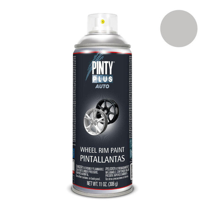 Pack De 2 Unidades - Pintura En Spray Pintyplus Auto 520cc Pinta Llantas L150 Plata