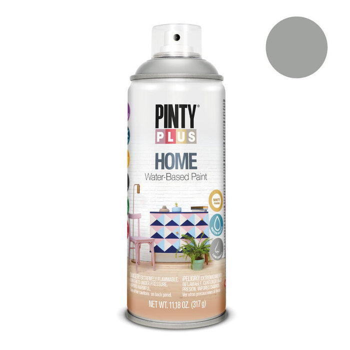 Pack De 2 Unidades - Pintura En Spray Pintyplus Home 520cc Rainy Grey Hm417