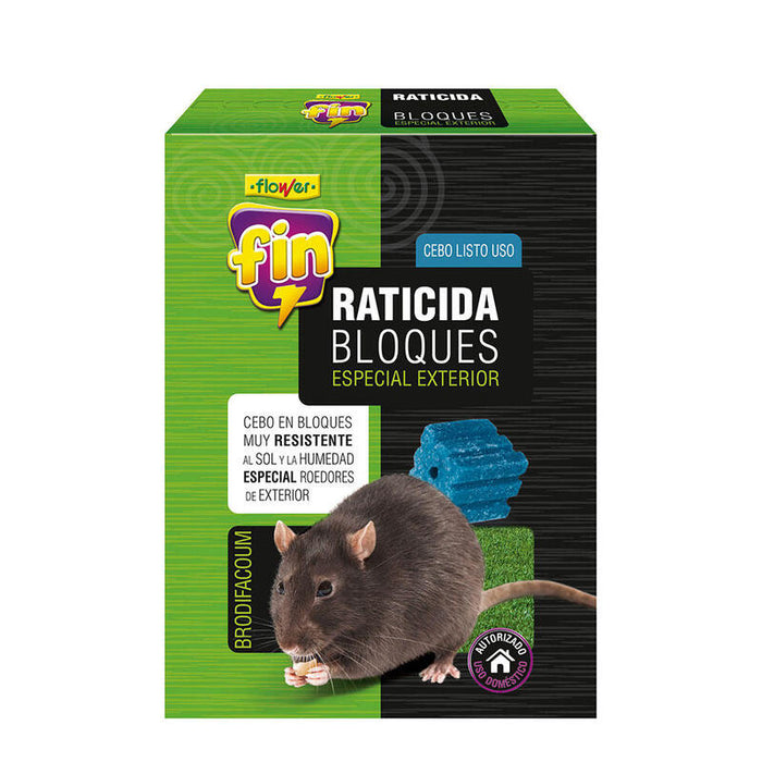 Pack De 2 Unidades - Raticida Bloques 250 G Especial Exterior