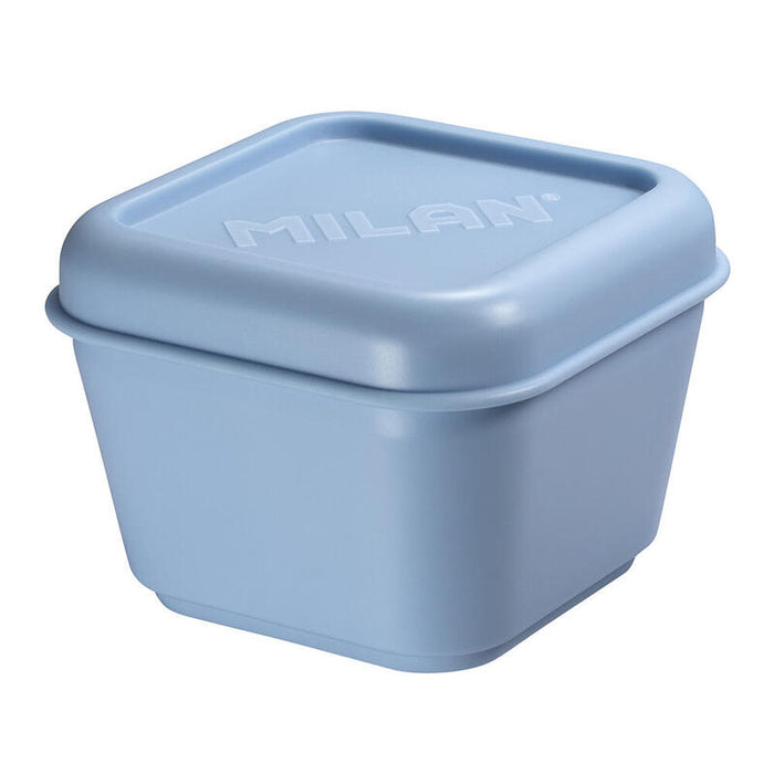 Pack De 2 Unidades - Recipiente Para Alimentos Cuadrado 0,33 L Serie 1918, Azul Claro Milan