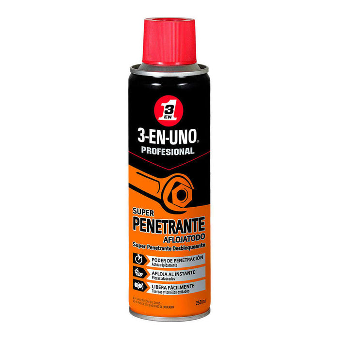 Pack De 2 Unidades - Super Penetrante Aflojatodo 250ml 3 En 1